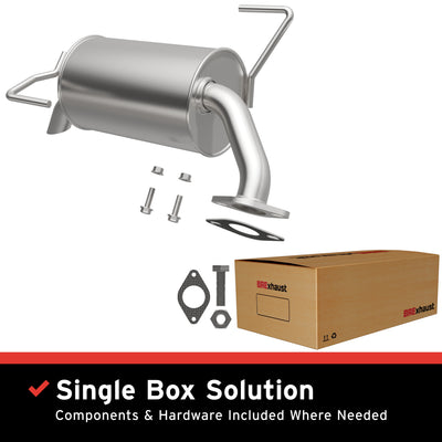 Exhaust Direct-Fit Muffler Kit<br> 10-17 Subaru Outback 2.5L, 3.6L