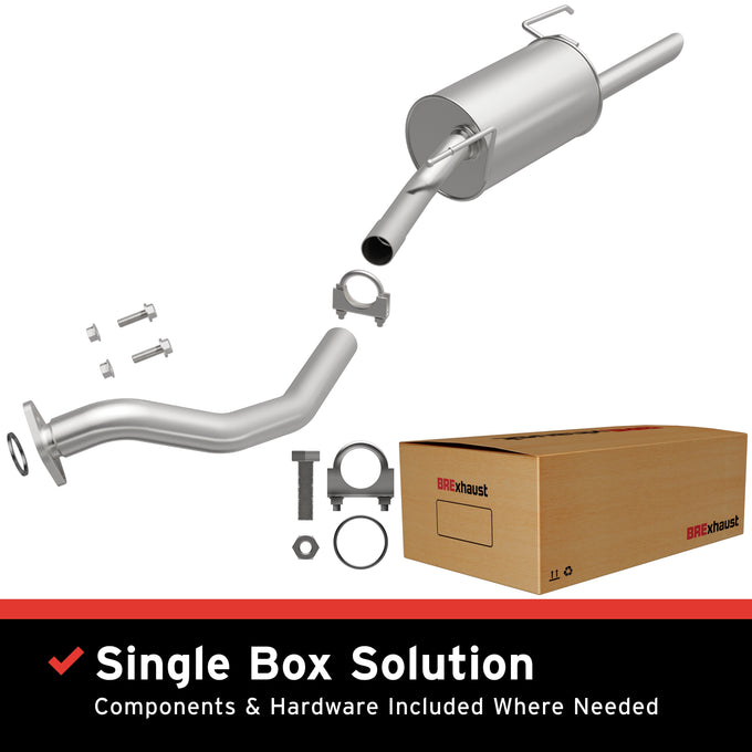Exhaust Direct-Fit Muffler Kit<br> 12-17 Nissan Versa 1.6L
