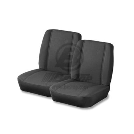 Black Crush Trailmax II Classic Front Seat<br>87-06 Jeep Wrangler, 55-86 Jeep CJ5 CJ7 Willys