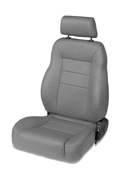 Charcoal/Gray Trailmax II Pro Front Driver Seat<br>87-95,97-06 Jeep Wrangler, 76-86 Jeep CJ7