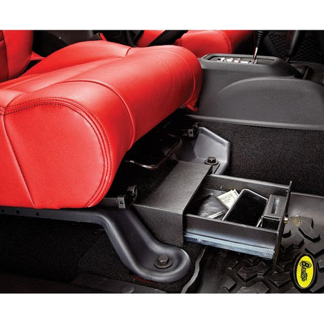 Underseat Lock Box<br>07-17 Jeep Wrangler, 18 Jeep Wrangler JK