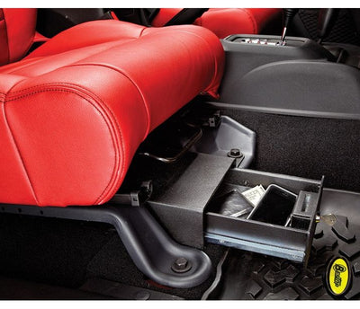 Underseat Lock Box<br>07-17 Jeep Wrangler, 18 Jeep Wrangler JK