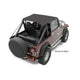 Tan Traditional Bikini Top for Jeep<br>81-85 Jeep Scrambler, 87-91 Wrangler, 76-86 CJ7