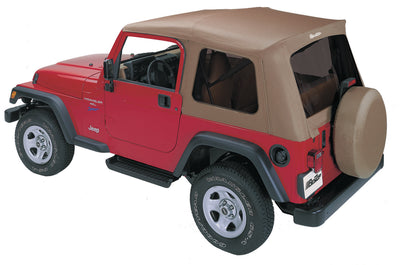 Spice Supertop Classic Squareback Soft Top for Jeep<br>97-06 Jeep Wrangler