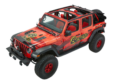 Trektop Ultra Slantback Soft Top<br>18-26 Jeep Wrangler