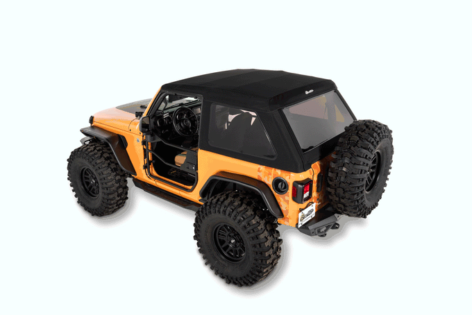 Trektop Glide Slantback Soft Top<br>18-26 Jeep Wrangler