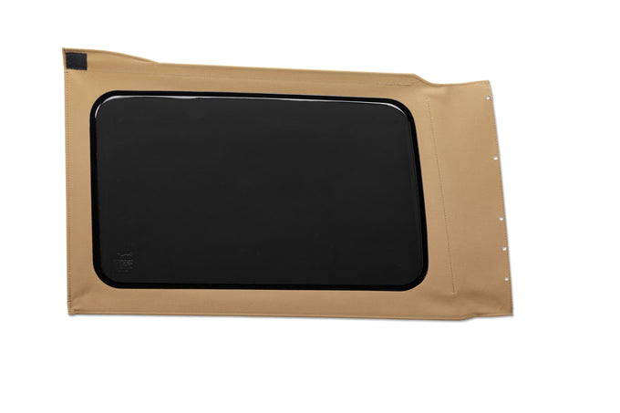 Tan Twill Tinted Left OE JL Replacement Windows<br>18-26 Jeep Wrangler 4-Door