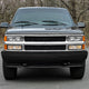 Front Bumper Face Bar (w/ Impact Strips) <br> 88-00 Chevy/GMC C/K 1500 2500 3500