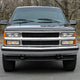 Front Bumper Face Bar (w/ Impact Strips) <br> 88-00 Chevy/GMC C/K 1500 2500 3500