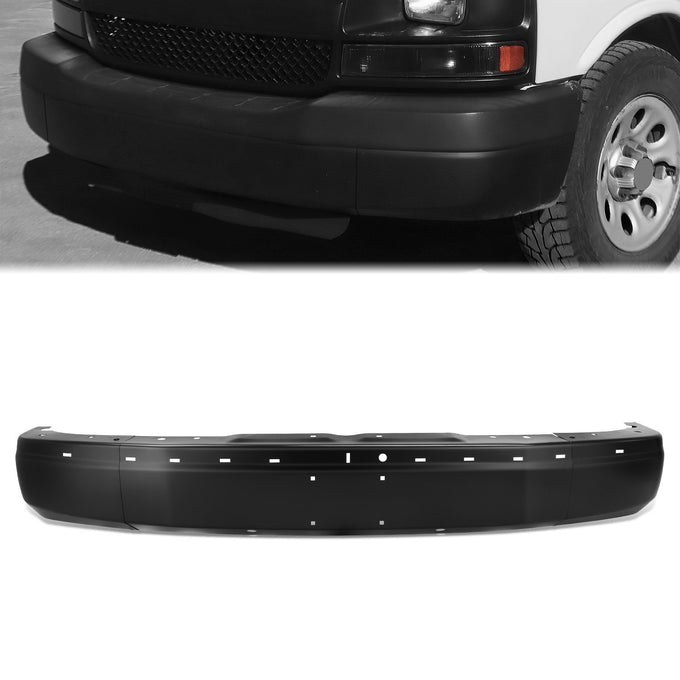 Modular Style Front Bumper <br>03-14 Chevy Express, GMC Savana 1500 2500 3500