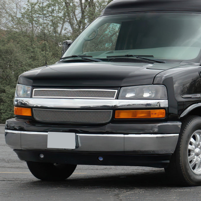 Modular Style Front Bumper <br>03-14 Chevy Express, GMC Savana 1500 2500 3500