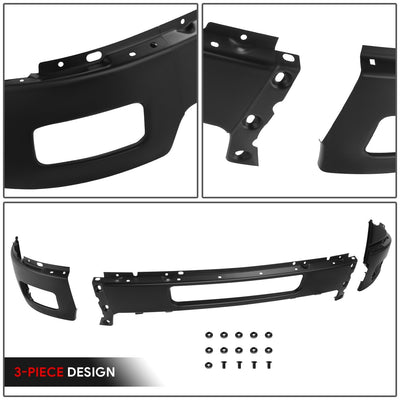 Modular Style Front Bumper w/ Fog Light Cutouts <br>11-14 Chevy Silverado 2500 3500 HD