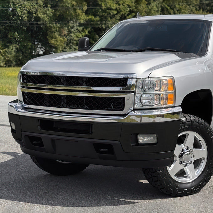 Modular Style Front Bumper w/ Fog Light Cutouts <br>11-14 Chevy Silverado 2500 3500 HD