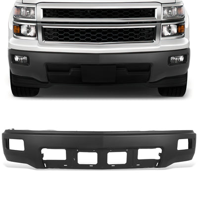 Front Bumper (w/Fog Lamps Holes) <br>14-15 Chevy Silverado 1500