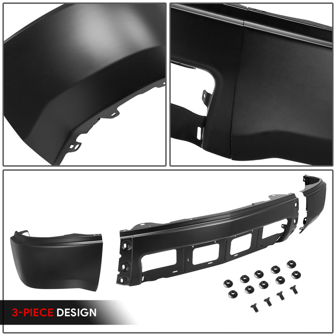 Modular Style Front Bumper (w/o Fog Lamps Holes) <br>14-15 Chevy Silverado 1500