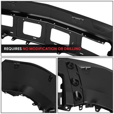 Modular Style Front Bumper (w/o Fog Lamps Holes) <br>14-15 Chevy Silverado 1500