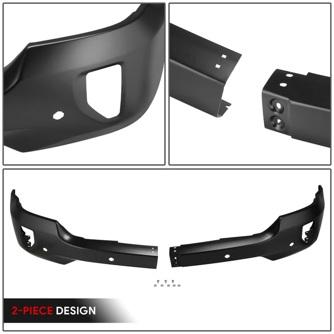 Modular Style Front Bumper (w/Fog Light Holes) <br>16-19 Chevy Silverado 1500 LD