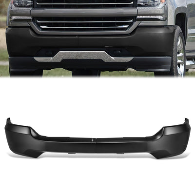 Modular Style Front Bumper (w/o Fog Light Holes) <br>16-19 Chevy Silverado 1500 LD