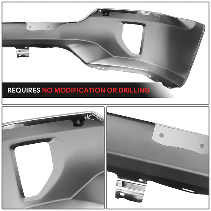 Modular Style Front Bumper (w/Fog Light Holes) <br>16-19 Chevy Silverado 1500 LD