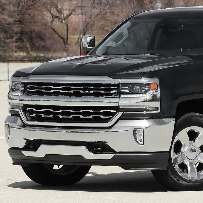 Modular Style Front Bumper (w/Fog Light Holes) <br>16-19 Chevy Silverado 1500 LD