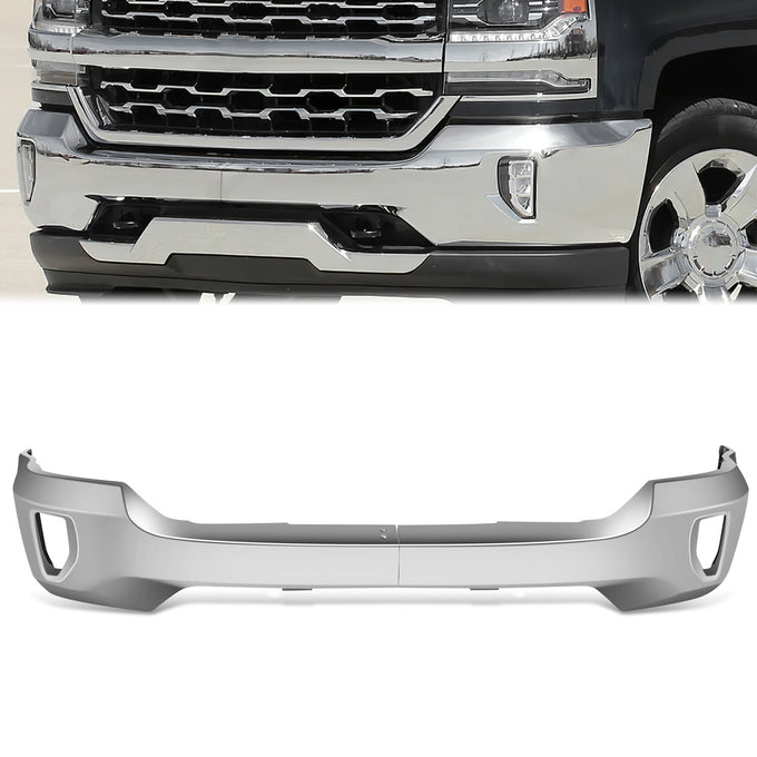 Modular Style Front Bumper (w/Fog Light Holes) <br>16-19 Chevy Silverado 1500 LD
