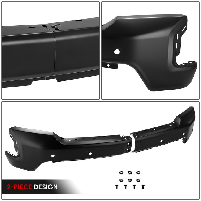 Modular Style Front Bumper w/ Parking Sensor Holes <br>19-21 Chevy Silverado 1500, 2022 LTD