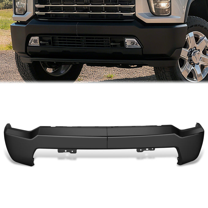 Modular Style Front Bumper w/o Parking Sensor Holes <br>20-23 Chevy Silverado 2500 3500 HD