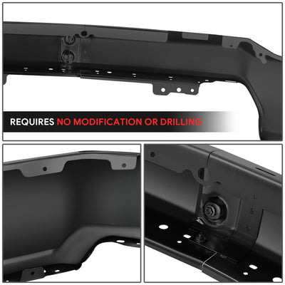 Modular Style Front Bumper w/o Parking Sensor Holes <br>20-23 Chevy Silverado 2500 3500 HD
