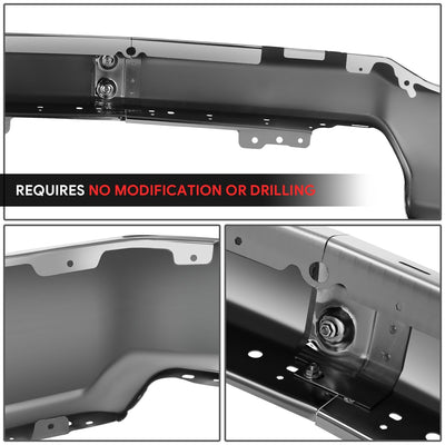 Modular Style Front Bumper w/o Parking Sensor Holes <br>20-23 Chevy Silverado 2500 3500 HD