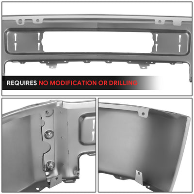 Modular Style Front Bumper w/o Parking Sensor Holes<br>15-19 Chevy Silverado 2500 3500 HD