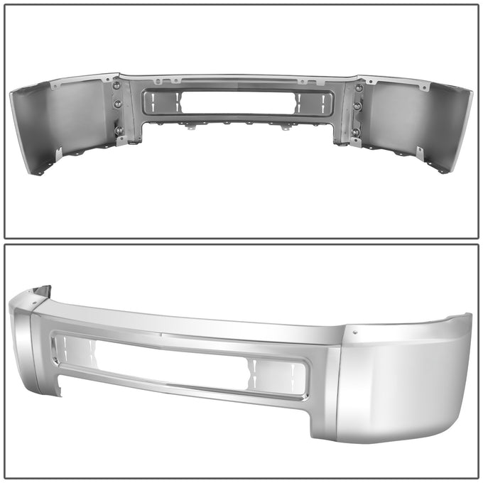 Modular Style Front Bumper w/o Parking Sensor Holes<br>15-19 Chevy Silverado 2500 3500 HD