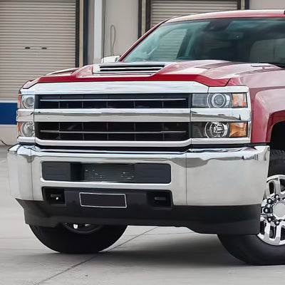 Modular Style Front Bumper w/o Parking Sensor Holes<br>15-19 Chevy Silverado 2500 3500 HD