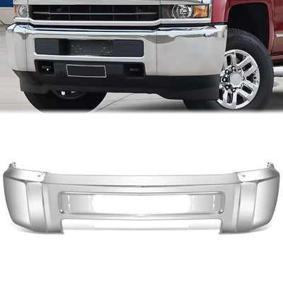 Modular Style Front Bumper w/o Parking Sensor Holes<br>15-19 Chevy Silverado 2500 3500 HD