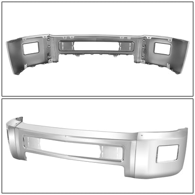 Modular Style Front Bumper w/o Parking Sensor Holes<br>15-19 Chevy Silverado 2500 3500