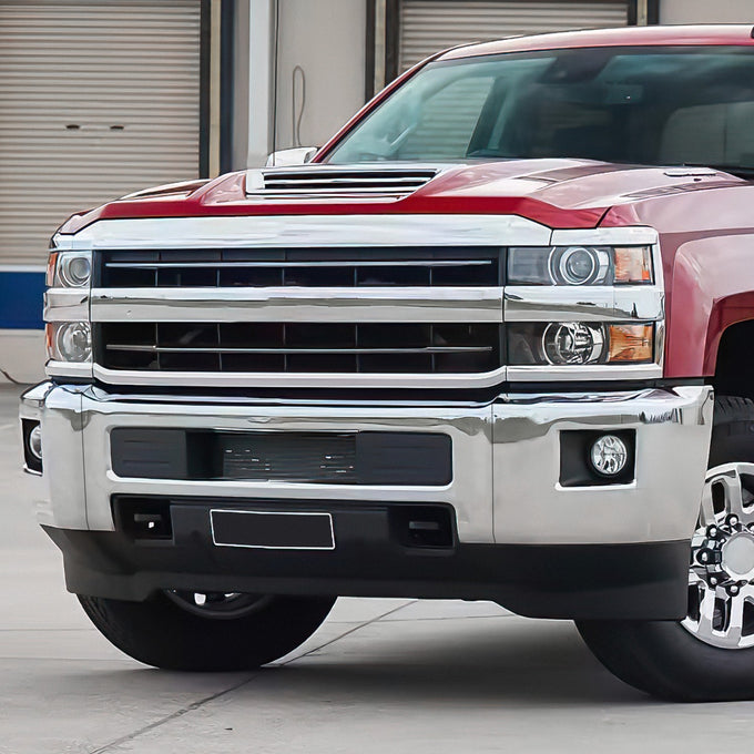 Modular Style Front Bumper w/o Parking Sensor Holes<br>15-19 Chevy Silverado 2500 3500