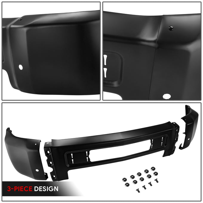 Modular Style Front Bumper w/ Parking Sensor Holes<br>15-19 Chevy Silverado 2500 3500 HD