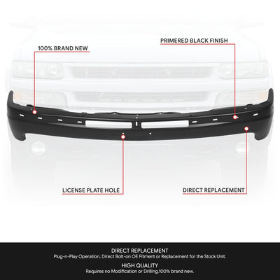 Front Bumper Face Bar <br> 99-02 Chevy/GMC Silverado Sierra 1500 2500 3500