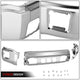 Modular Style Chrome Steel Front Bumper Face Bar<br>14-15 GMC Sierra 1500