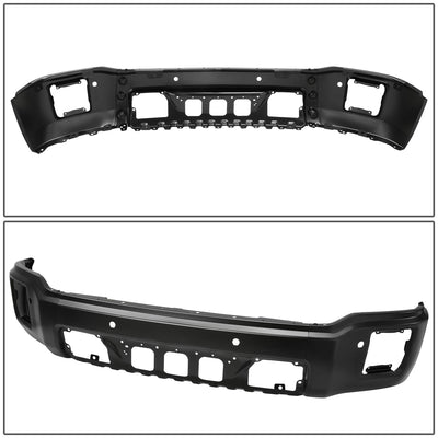 Modular Style Primered Black Front Bumper Face Bar<br>14-15 GMC Sierra 1500