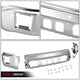 Modular Style Polished Chrome Front Bumper Face Bar<br>14-15 GMC Sierra 1500