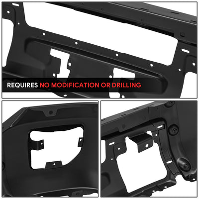 Modular Style Front Bumper w/o Parking Sensor Holes<br>15-19 GMC Sierra 2500 3500 HD