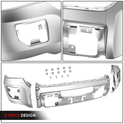 Modular Style Front Bumper w/o Parking Sensor Holes <br>15-19 GMC Sierra 2500 3500 HD