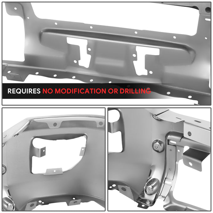 Modular Style Front Bumper w/o Parking Sensor Holes <br>15-19 GMC Sierra 2500 3500 HD