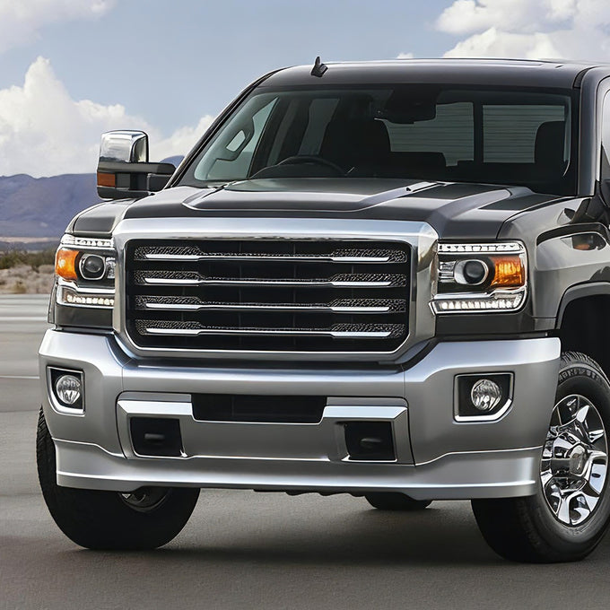 Modular Style Front Bumper w/o Parking Sensor Holes <br>15-19 GMC Sierra 2500 3500 HD
