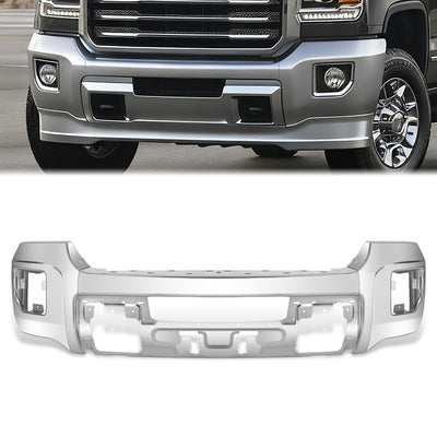 Modular Style Front Bumper w/o Parking Sensor Holes <br>15-19 GMC Sierra 2500 3500 HD