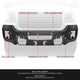 Modular Style Front Bumper w/ Parking Sensor Holes<br>15-19 GMC Sierra 2500 3500 HD