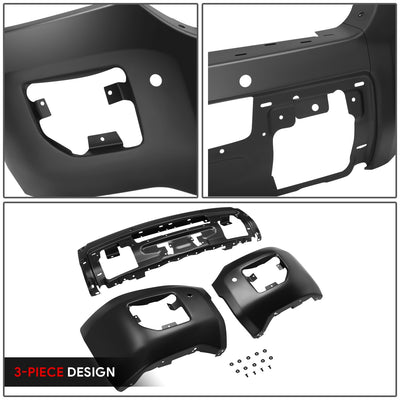 Modular Style Front Bumper w/ Parking Sensor Holes<br>15-19 GMC Sierra 2500 3500 HD