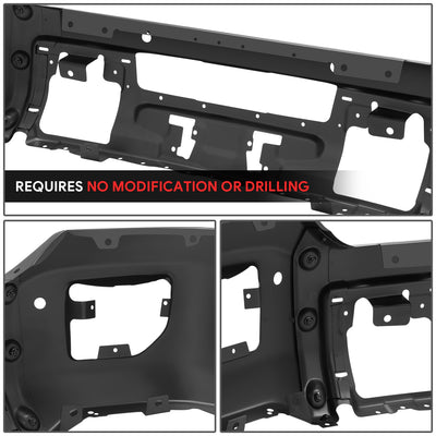Modular Style Front Bumper w/ Parking Sensor Holes<br>15-19 GMC Sierra 2500 3500 HD