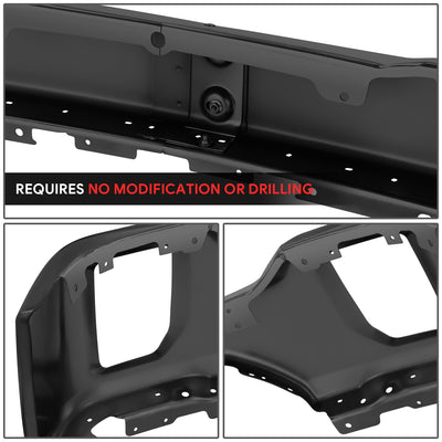 Modular Style Front Bumper w/o Parking Sensor Holes<br>20-23 GMC Sierra 2500 3500 HD