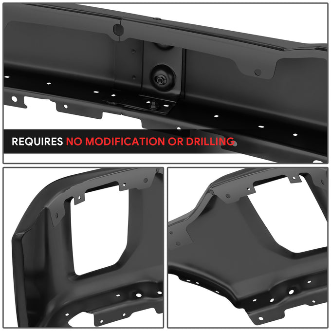 Modular Style Front Bumper w/o Parking Sensor Holes<br>20-23 GMC Sierra 2500 3500 HD